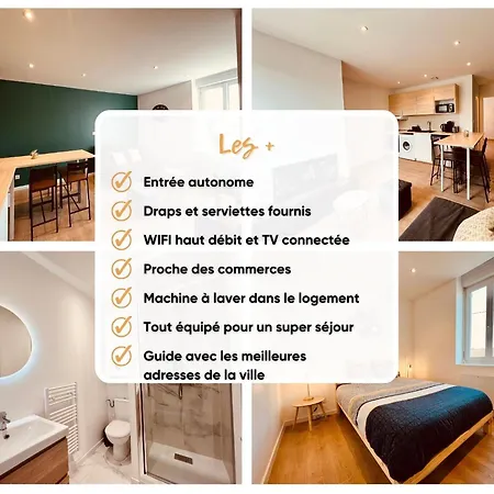 Le Gatsby - Homy Apartment Montlucon
